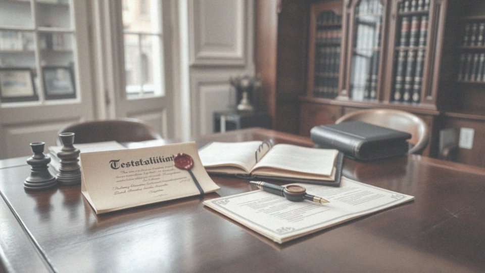 Jakie są zasady ważności testamentu notarialnego?