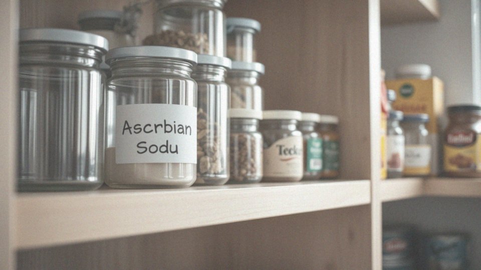 Jak prawidłowo przechowywać askorbinian sodu?