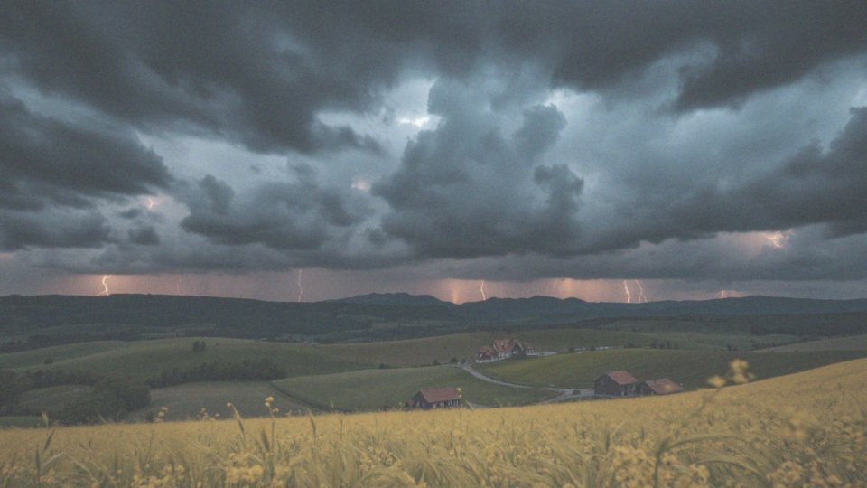 Gdzie w Polsce przewiduje się wystąpienie burz dziś w nocy?