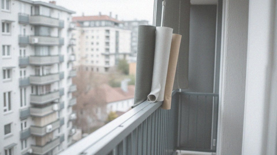 Jakie wymiary są dostępne dla osłon na balkon?