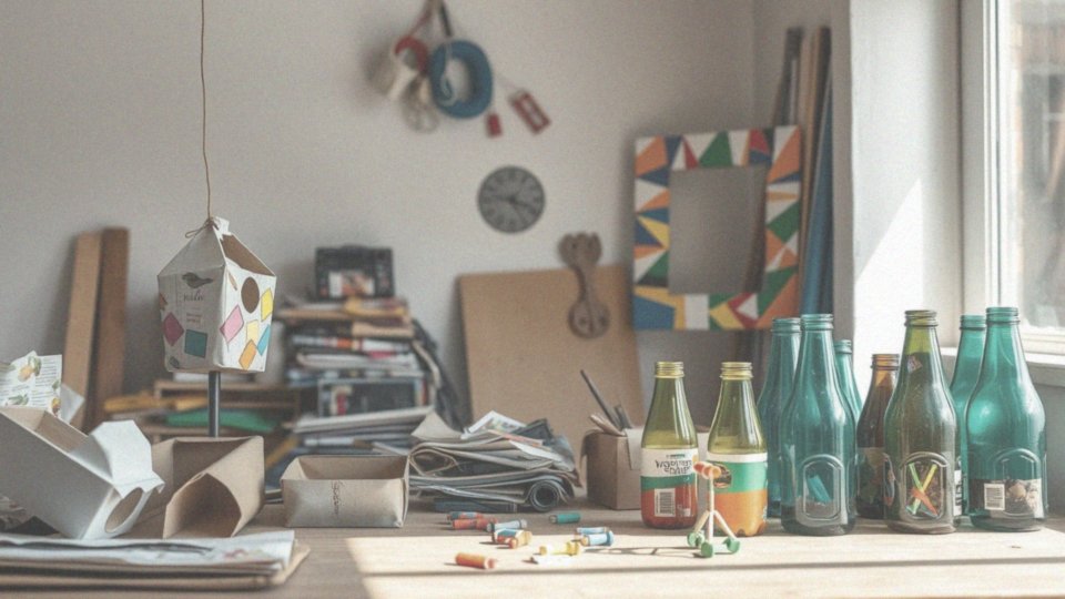 Jakie projekty DIY można zrealizować z materiałów z recyklingu?