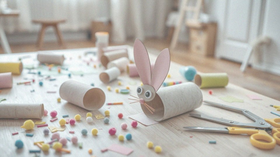 Jakie ozdoby można zrobić z rolek po papierze toaletowym?