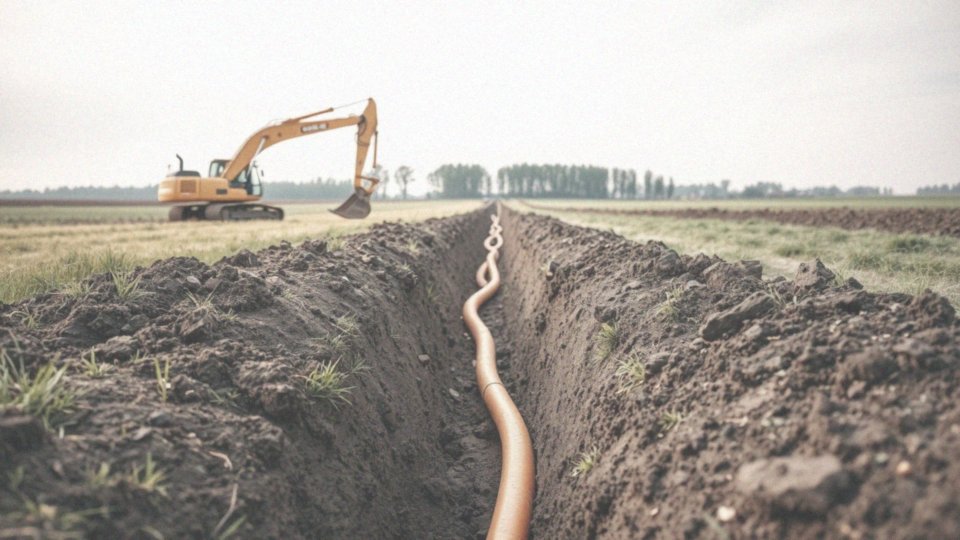 Jak instalować rury osłonowe w terenie otwartym?